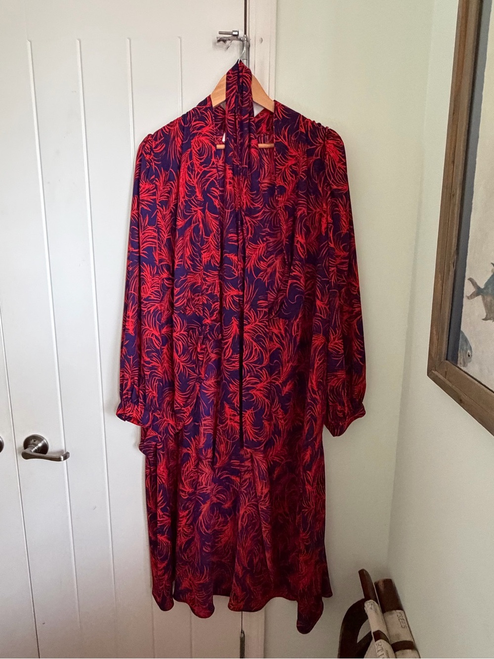 Like New DVF Wrap Dress, Size 16
